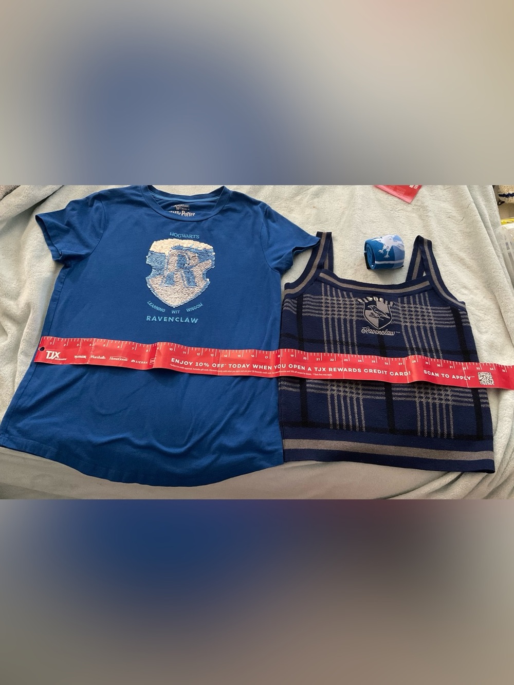 BOXLUNCH SWEATER TANK,SWEATER,& SOCKS
UNIVERSAL STUDIOS SEQUENCE TSHIRT